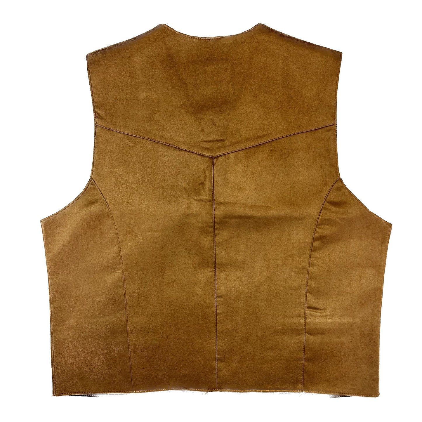 Rockmount Men's Suede Cloth Leather Vest