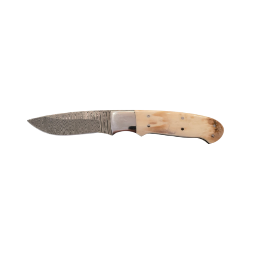 Sporting Gentry Mammoth Tusk Damascus Hunting Knife SG34