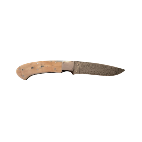 Sporting Gentry Mammoth Tusk Damascus Hunting Knife SG33