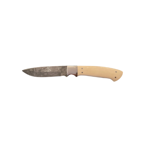 Sporting Gentry Mammoth Tusk Damascus Hunting Knife SG36