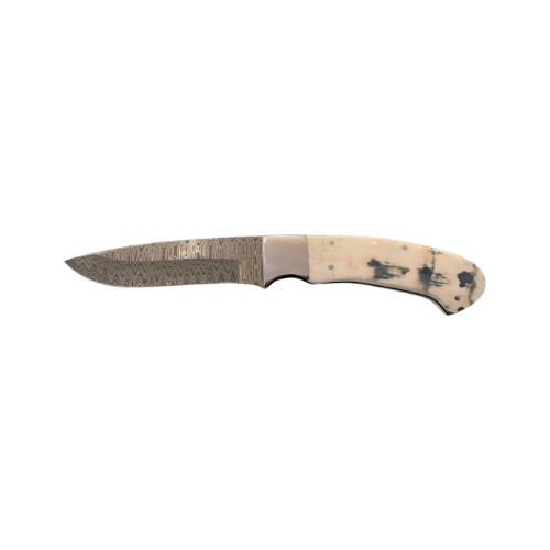 Sporting Gentry Mammoth Tusk Damascus Hunting Knife SG30