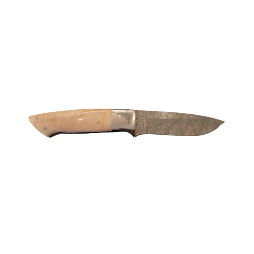 Sporting Gentry Mammoth Tusk Damascus Hunting Knife SG27