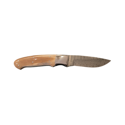 Sporting Gentry Mammoth Tusk Damascus Hunting Knife SG34