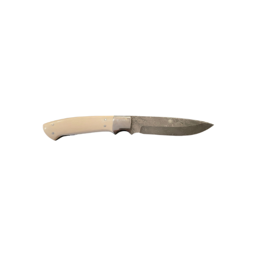 Sporting Gentry Mammoth Tusk Damascus Hunting Knife SG36
