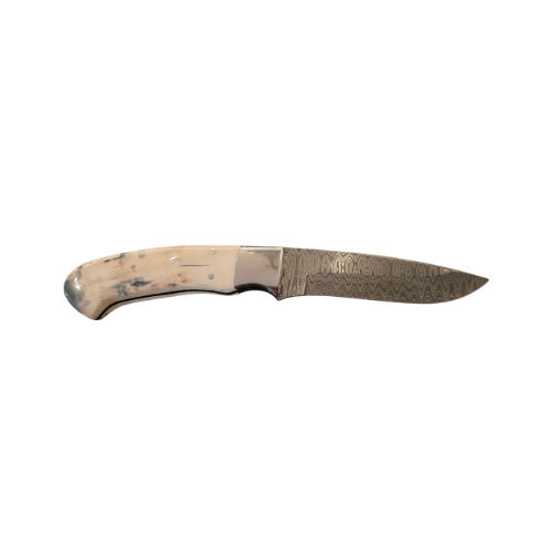 Sporting Gentry Mammoth Tusk Damascus Hunting Knife SG30
