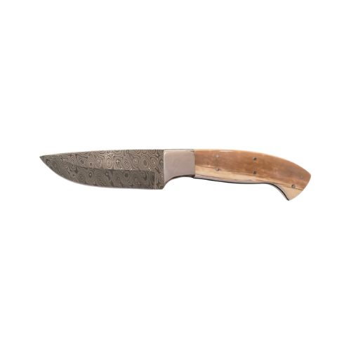 Sporting Gentry Mammoth Tusk Damascus Hunting Knife SG32