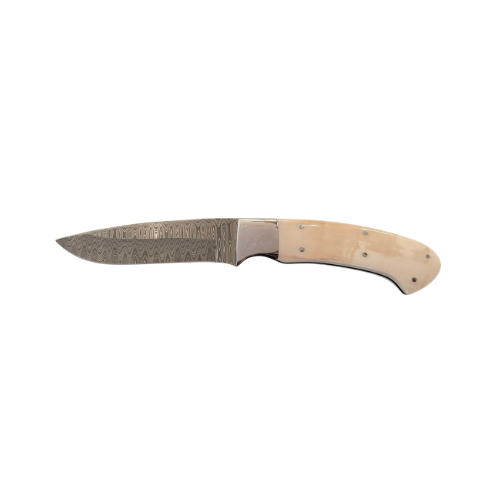 Sporting Gentry Mammoth Tusk Damascus Hunting Knife SG33
