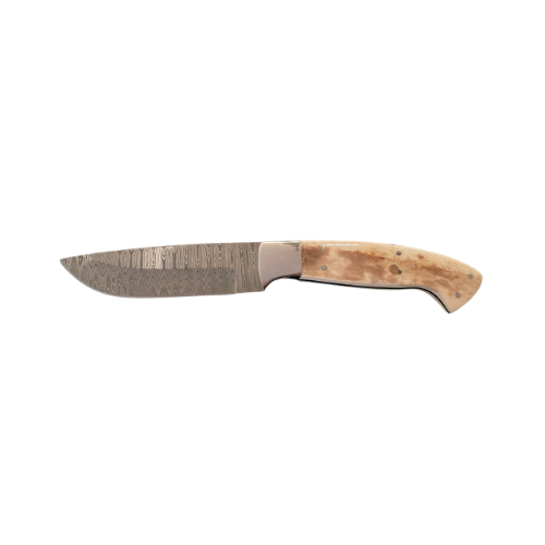 Sporting Gentry Mammoth Tusk Damascus Hunting Knife SG31