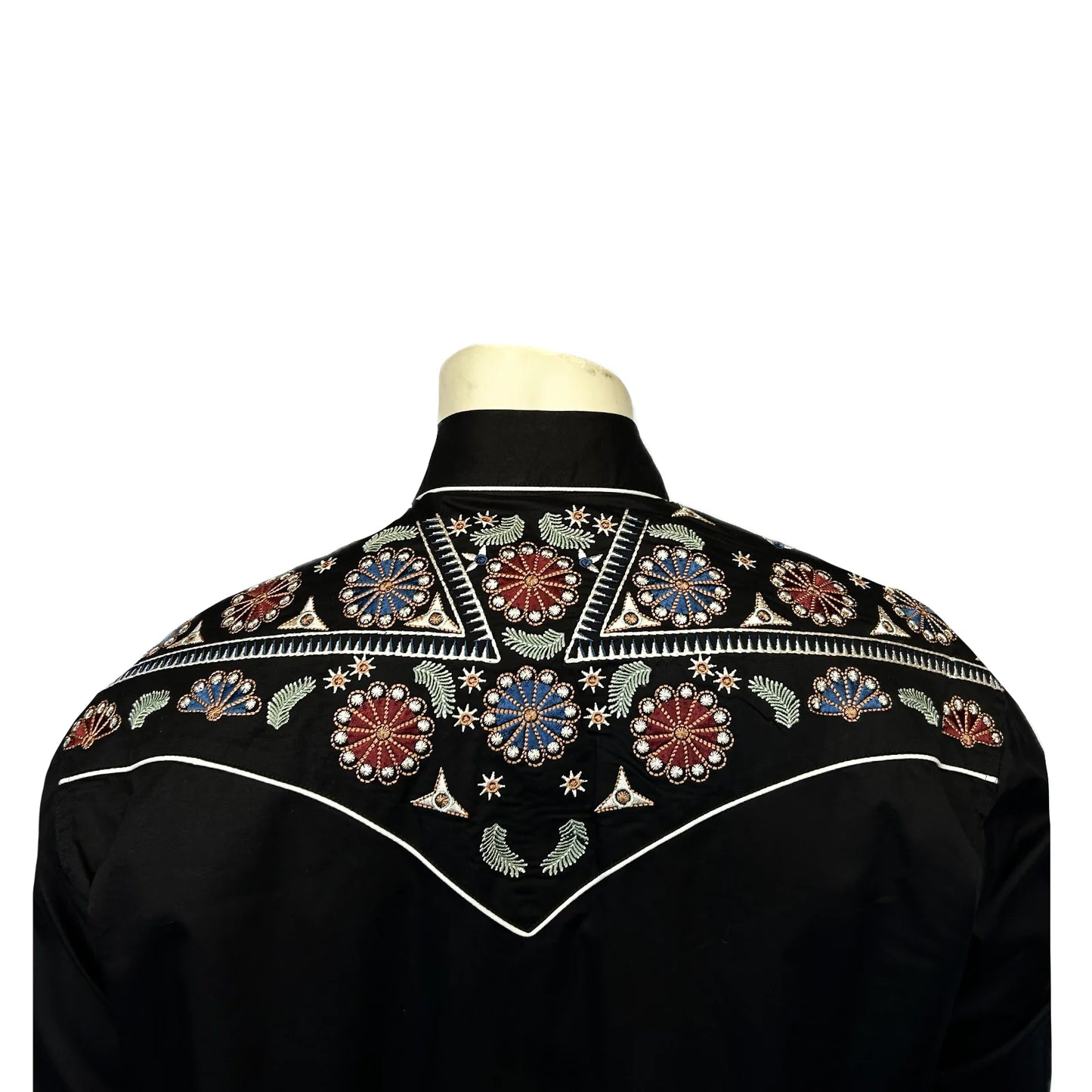 Rockmount Men's Vintage Embroidered Western Shirt