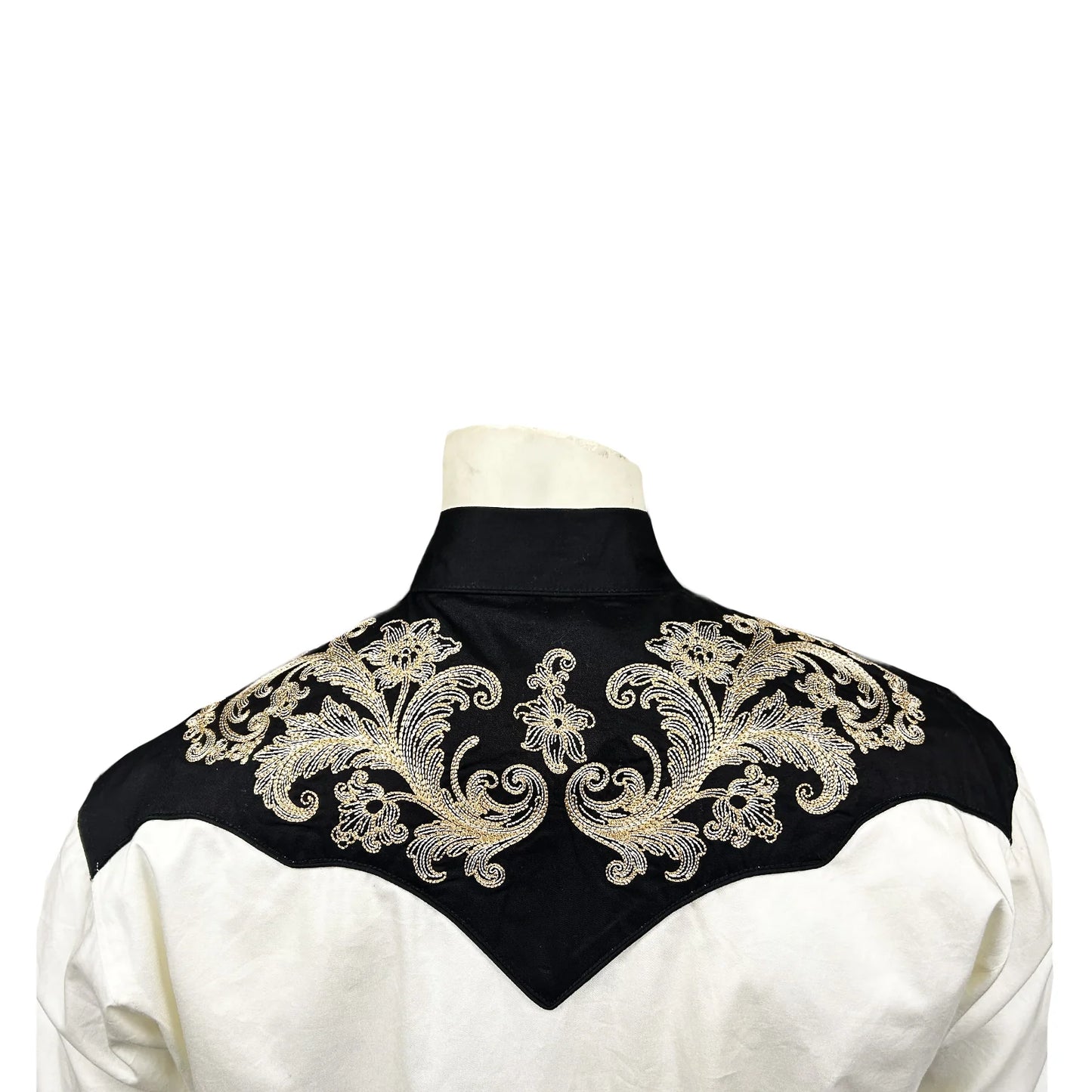 Rockmount Men's Vintage 2-Tone Embroidered Western Shirt