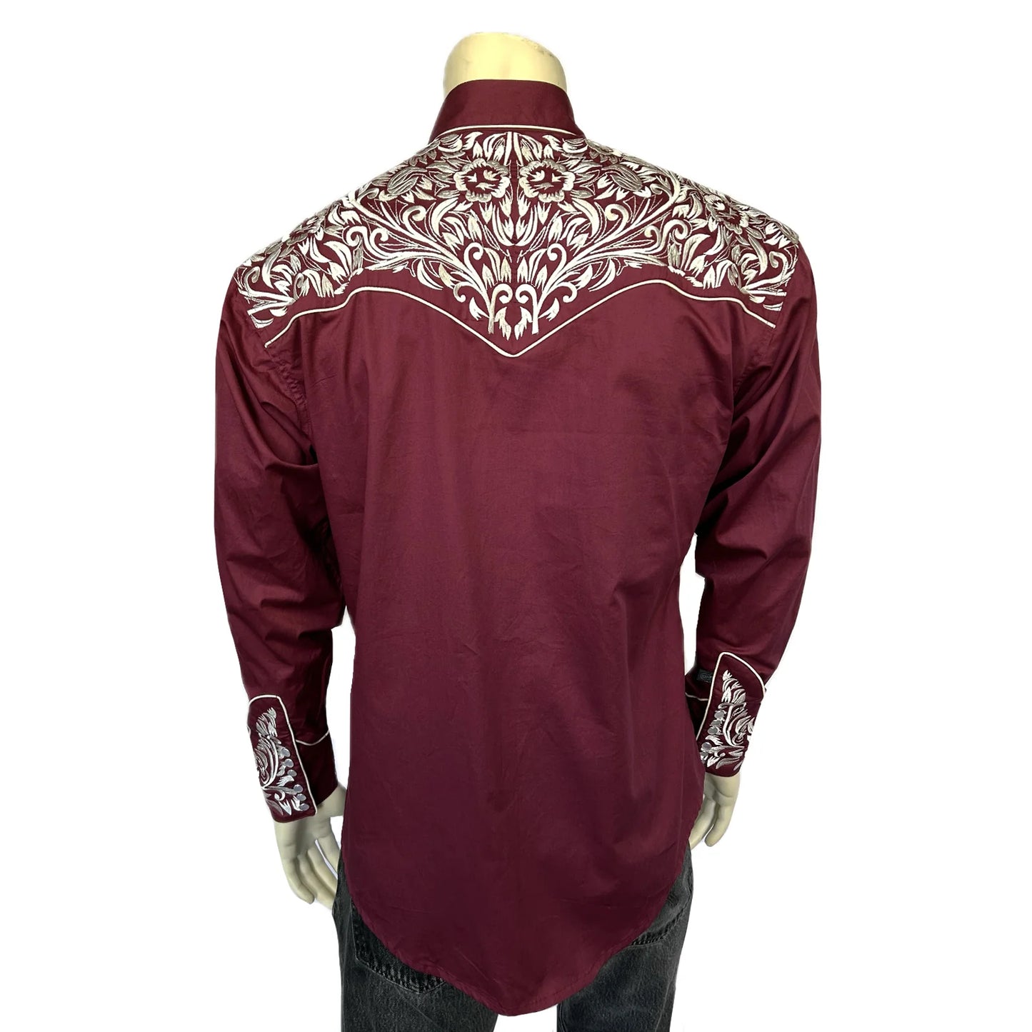 Rockmount Men's Vintage Embroidered Western Shirt