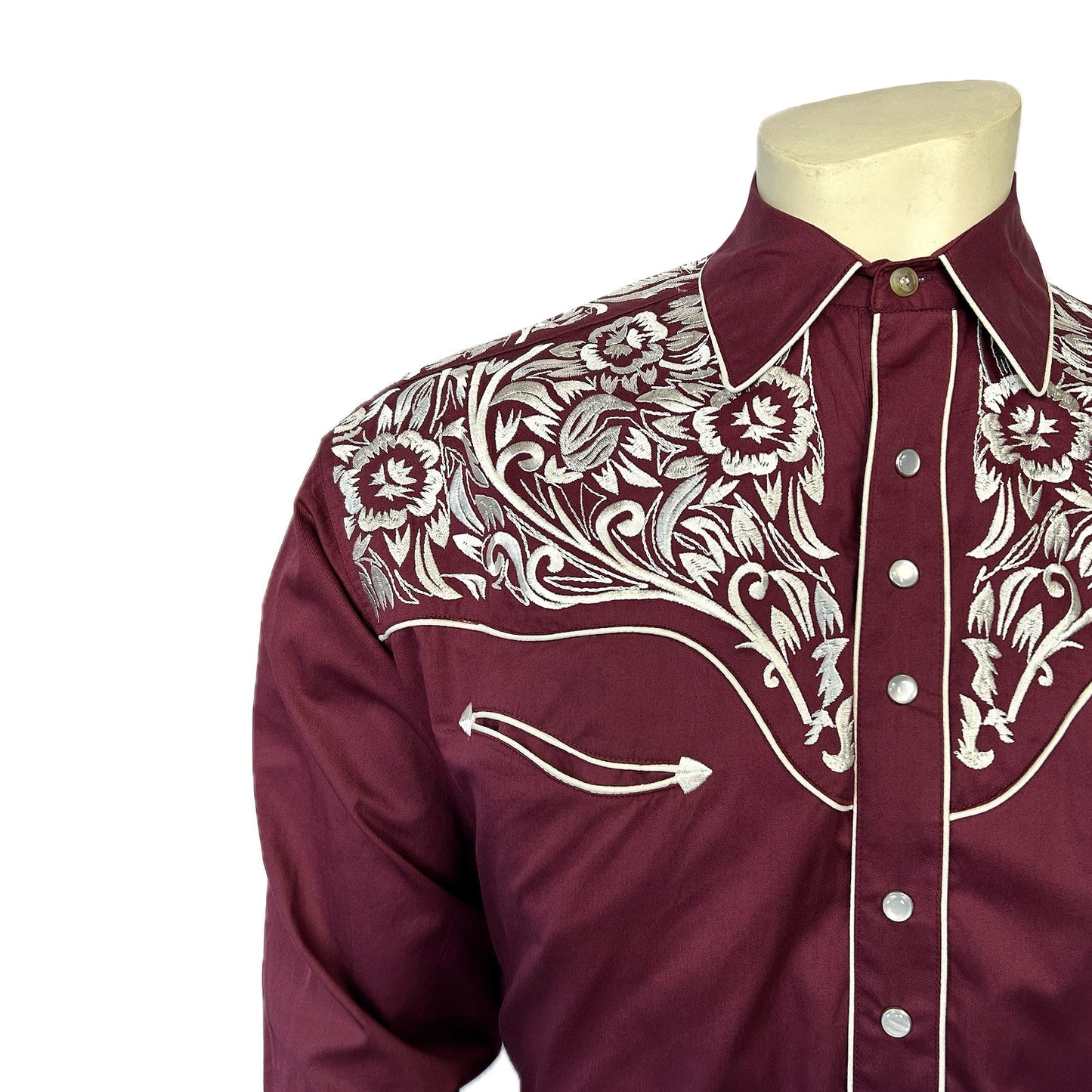 Rockmount Men's Vintage Embroidered Western Shirt