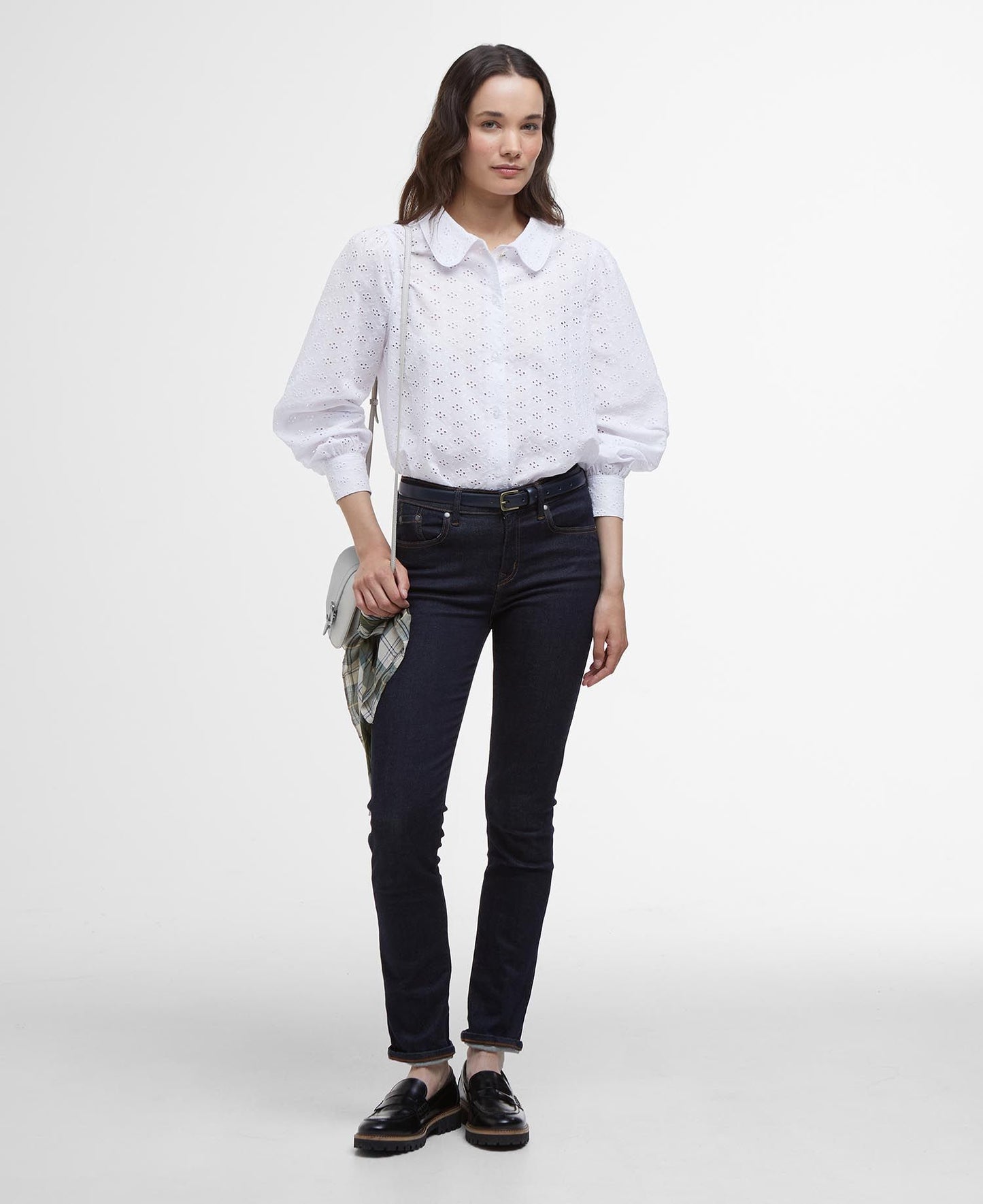 Barbour Arlo Relaxed Broderie Women's Shirt