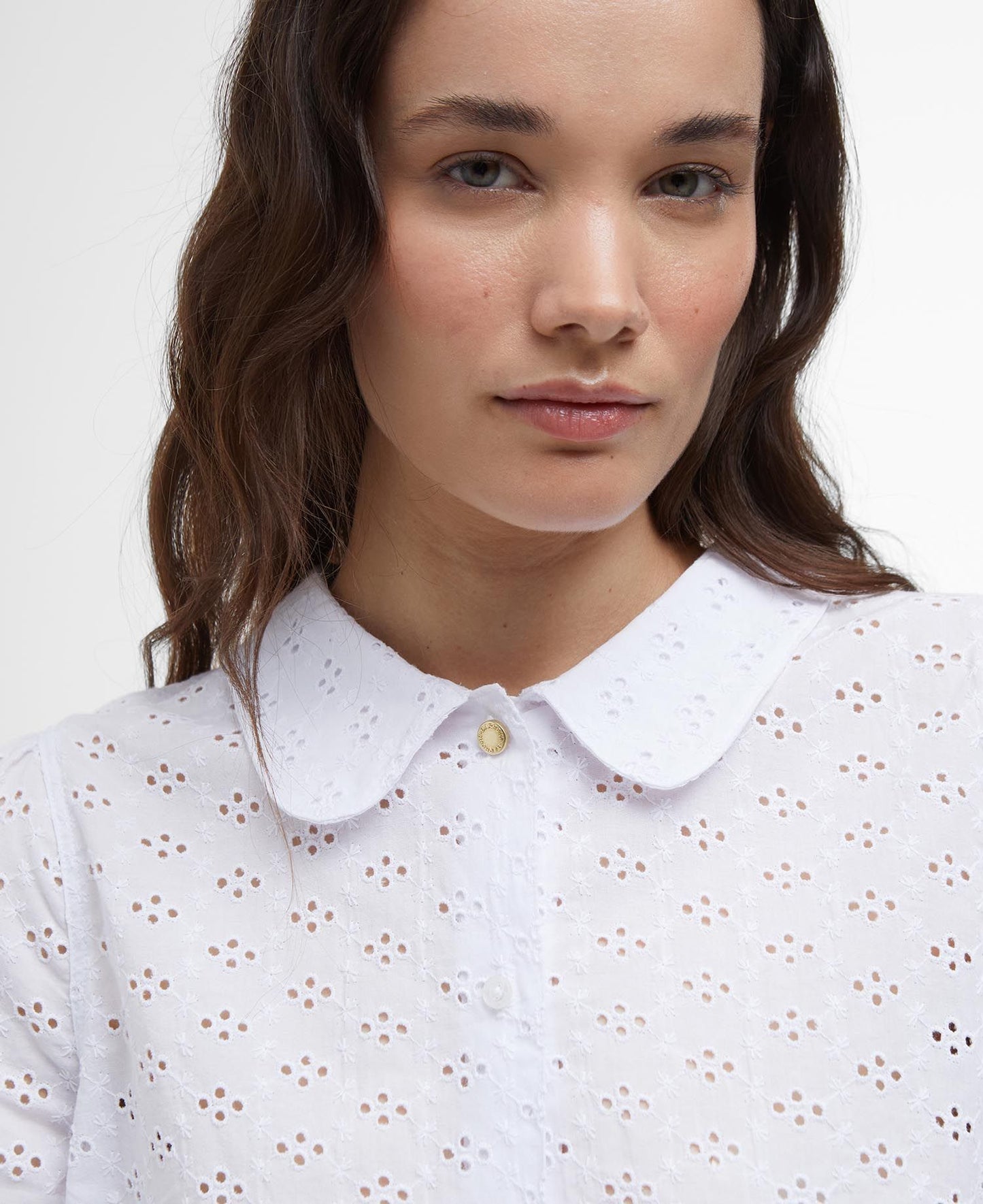 Barbour Arlo Relaxed Broderie Women's Shirt