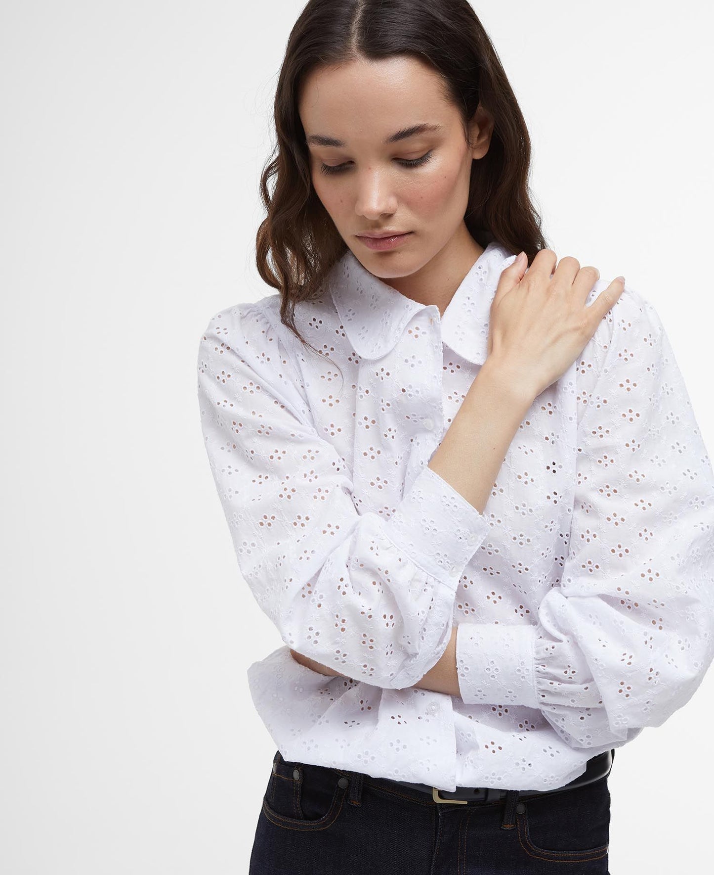 Barbour Arlo Relaxed Broderie Women's Shirt