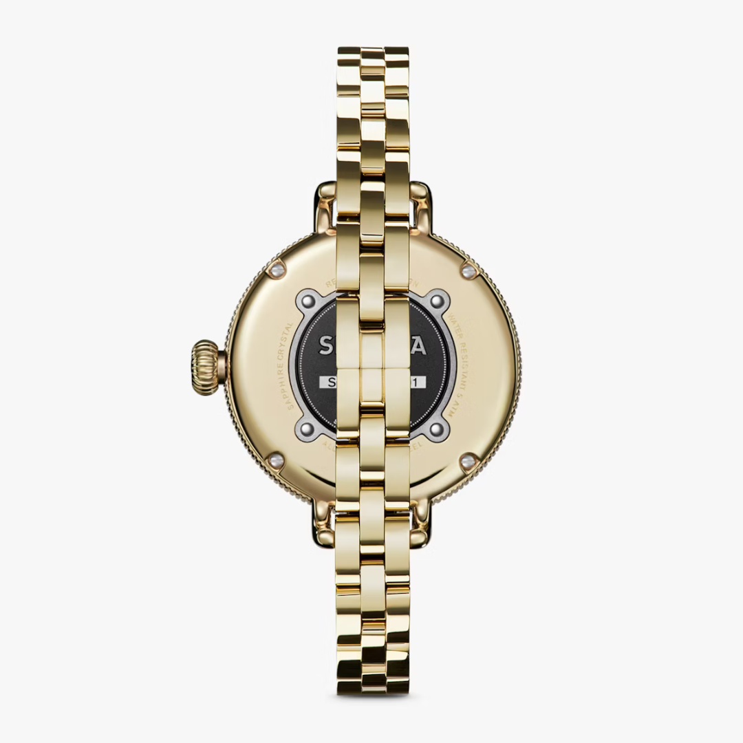 Shinola Women's Watch Petoskey Stone Birdy 34mm