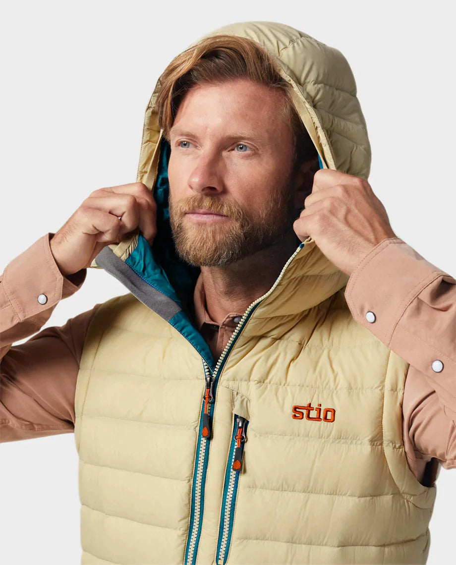 Stio Men's Hometown Down Hooded Vest