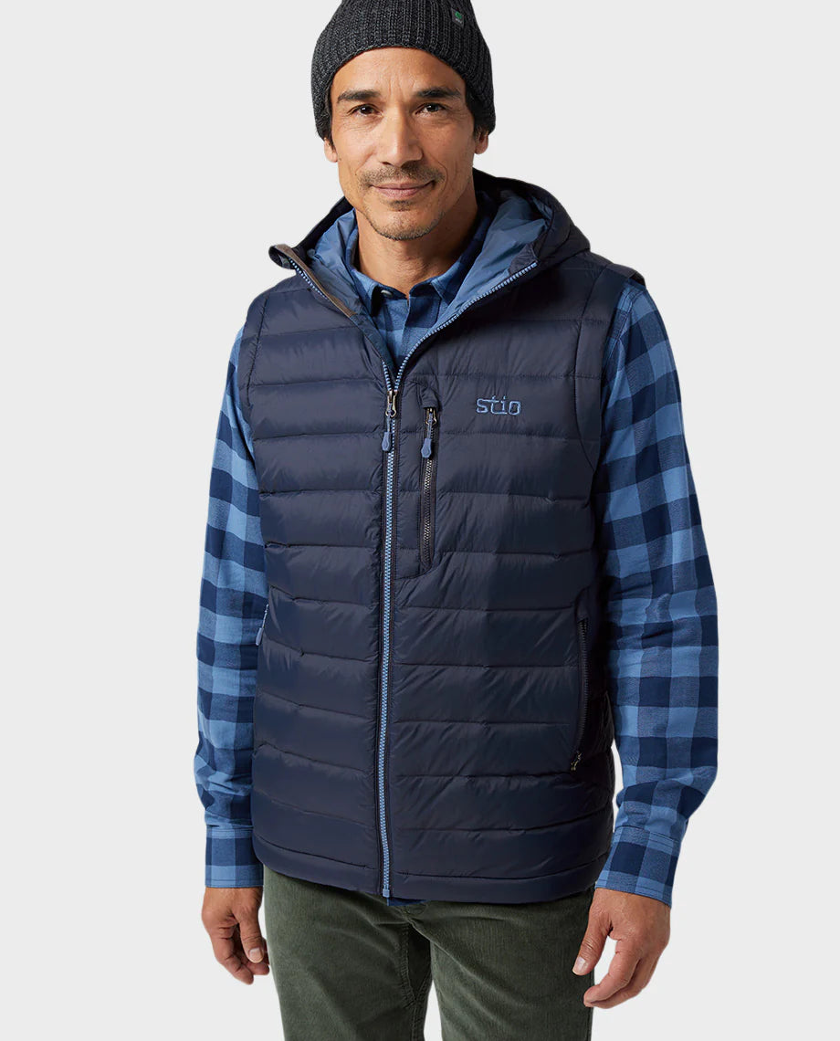 Stio Men's Hometown Down Hooded Vest