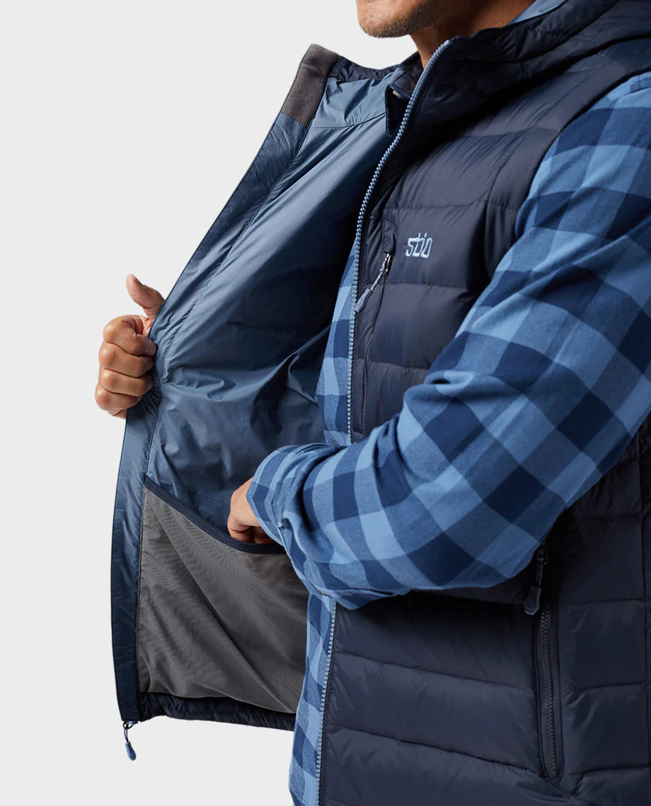 Stio Men's Hometown Down Hooded Vest