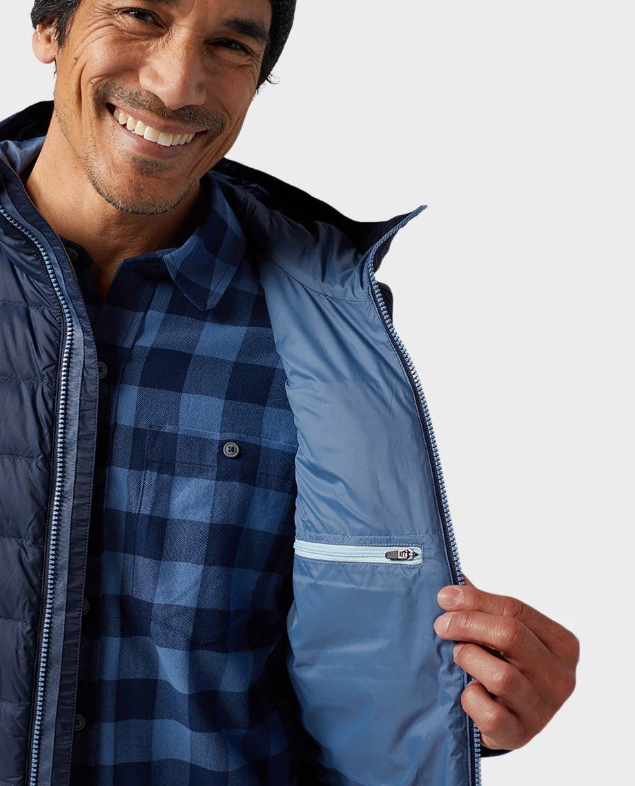 Stio Men's Hometown Down Hooded Vest