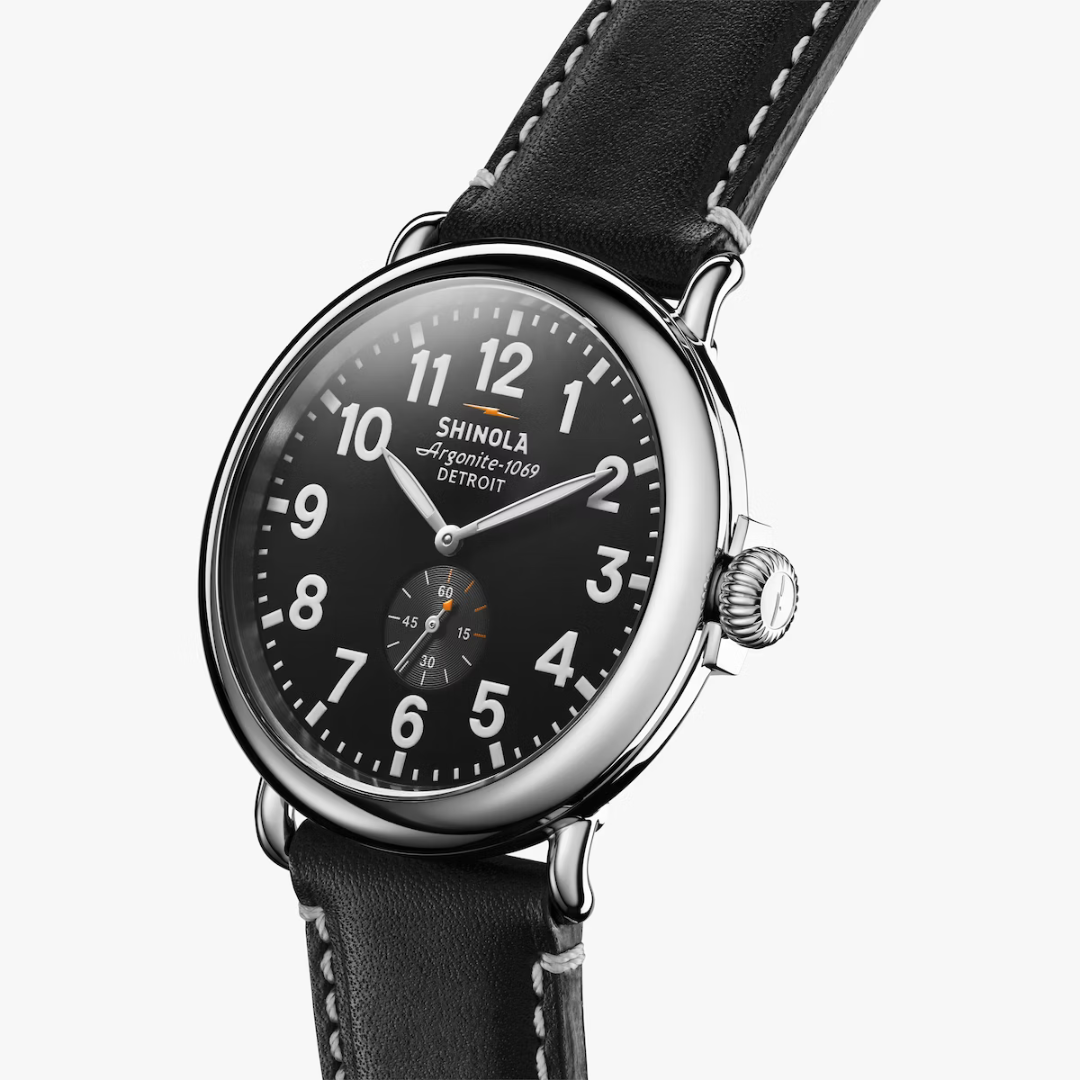 Shinola Men's Watch Runwell 47mm Black