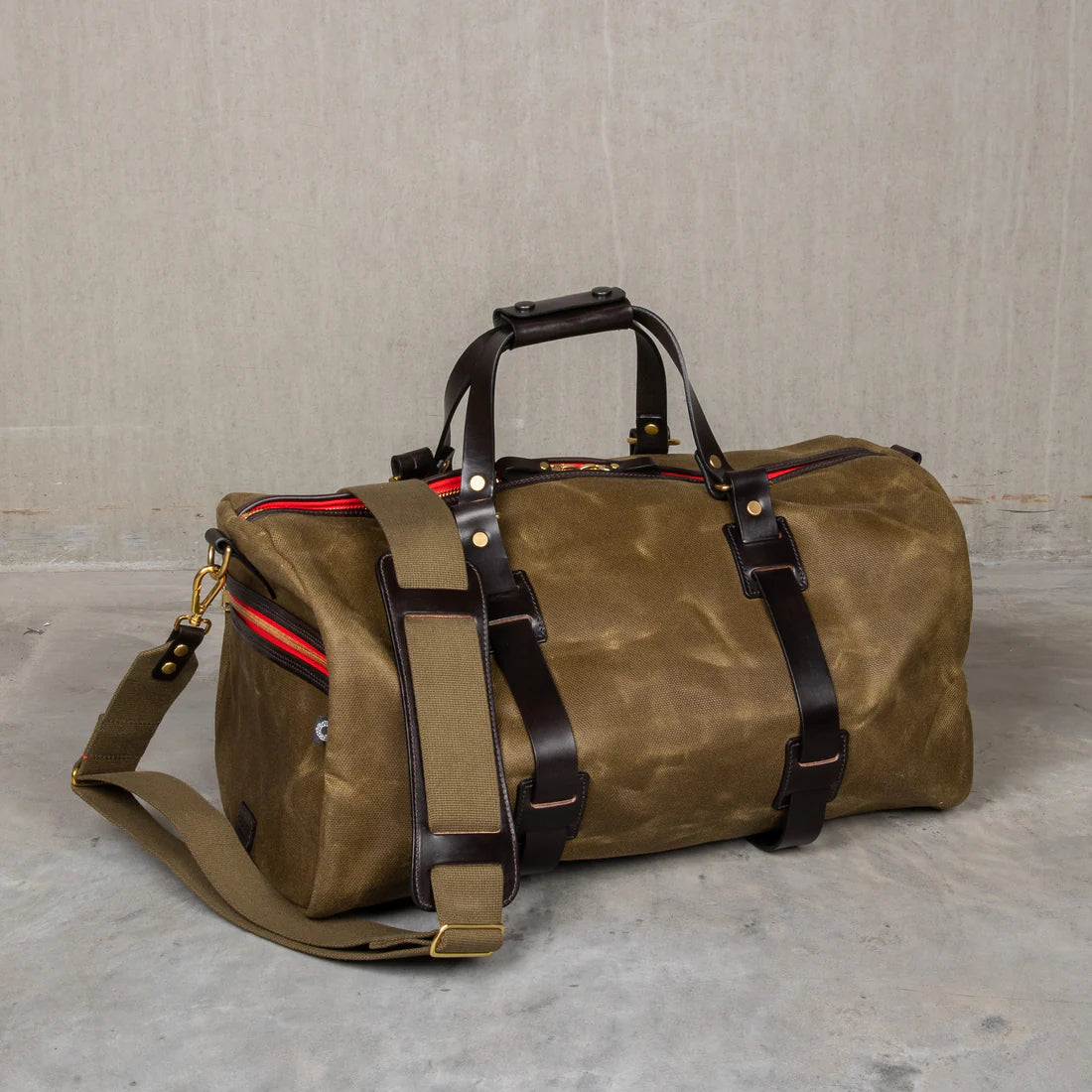 Croots Vintage Canvas Duffle Holdall