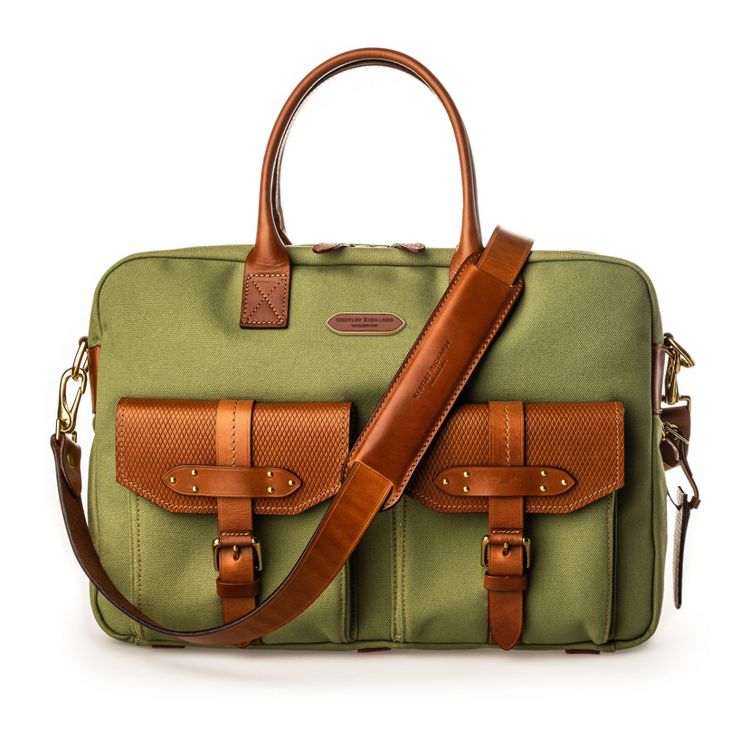Westley Richards Canvas Bournbrook Briefcase