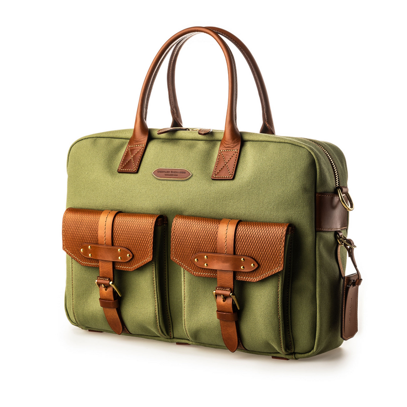 Westley Richards Canvas Bournbrook Briefcase