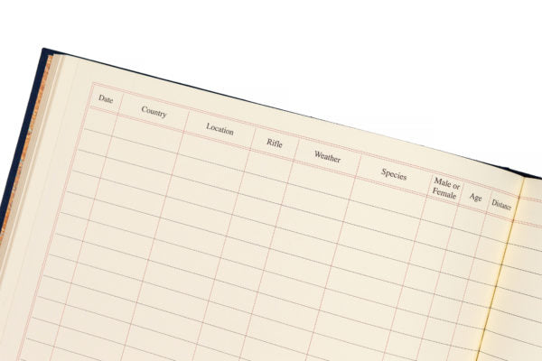 Rigby Hunting Journal