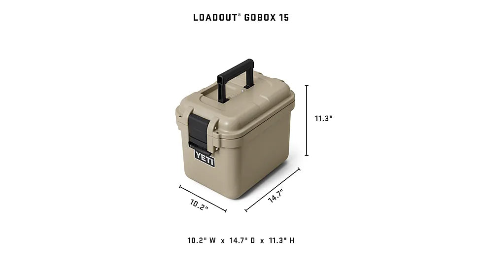 YETI Loadout® GoBox 15 Gear Case