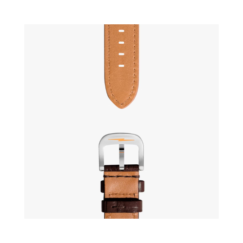 Shinola Genuine Alligator Watch Strap - Oxblood 20mm