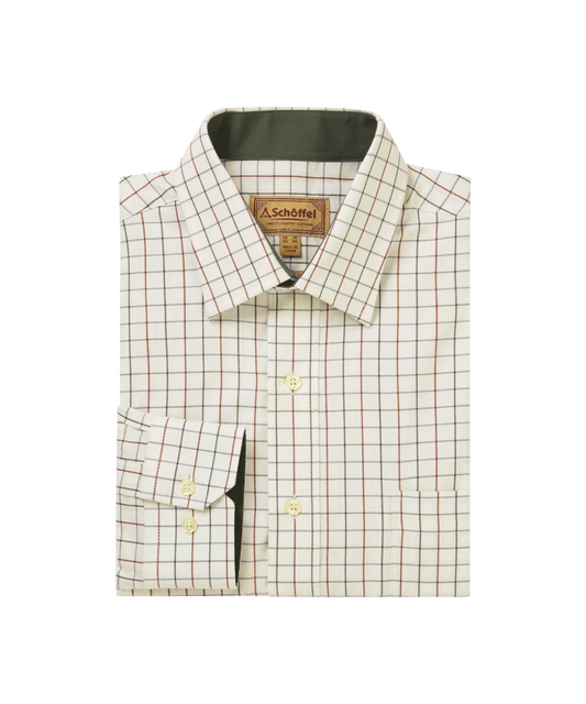 Schoffel Men's Burnham Tattersall Classic Shirt