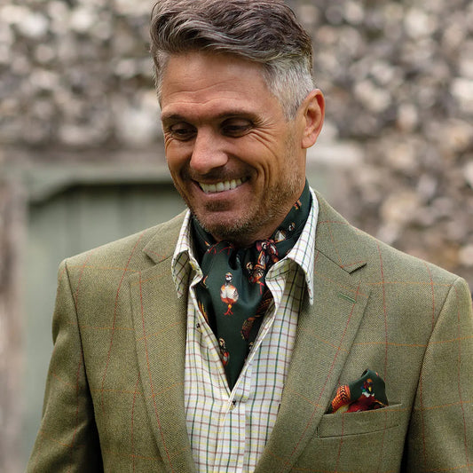 Clare Haggas Cravat - Here Come the Boys