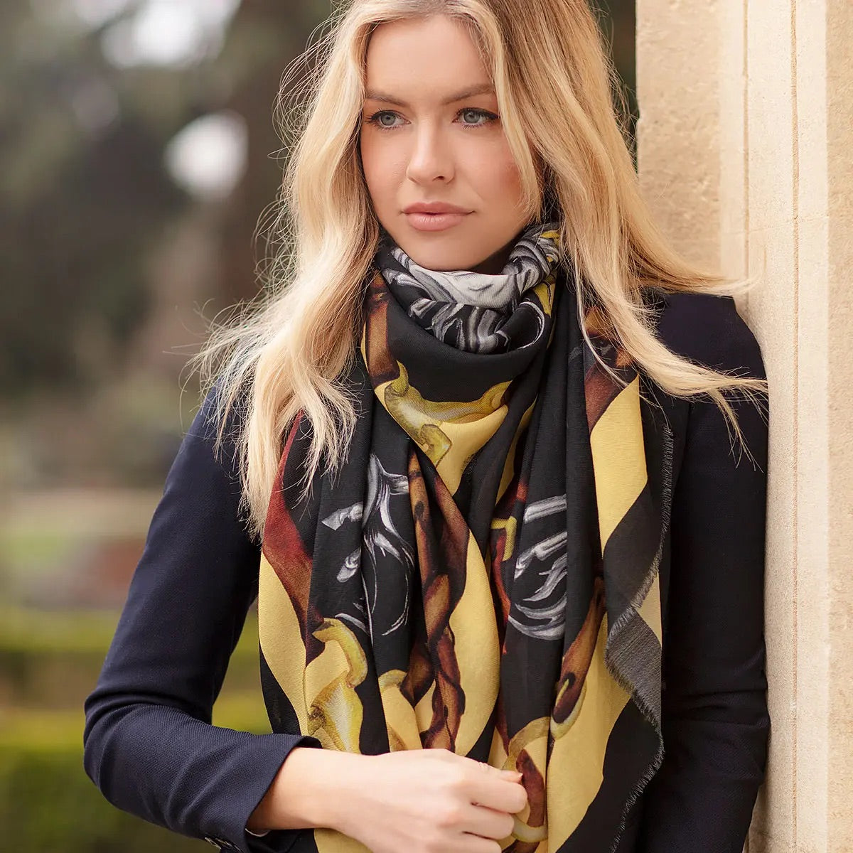Clare Haggas Shawl - Hold Your Horses