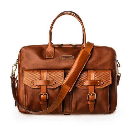 Westley Richards Leather Bournbrook Briefcase
