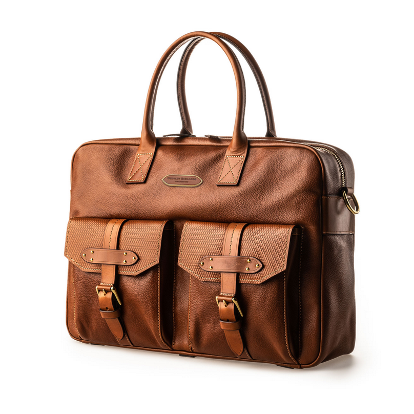 Westley Richards Leather Bournbrook Briefcase