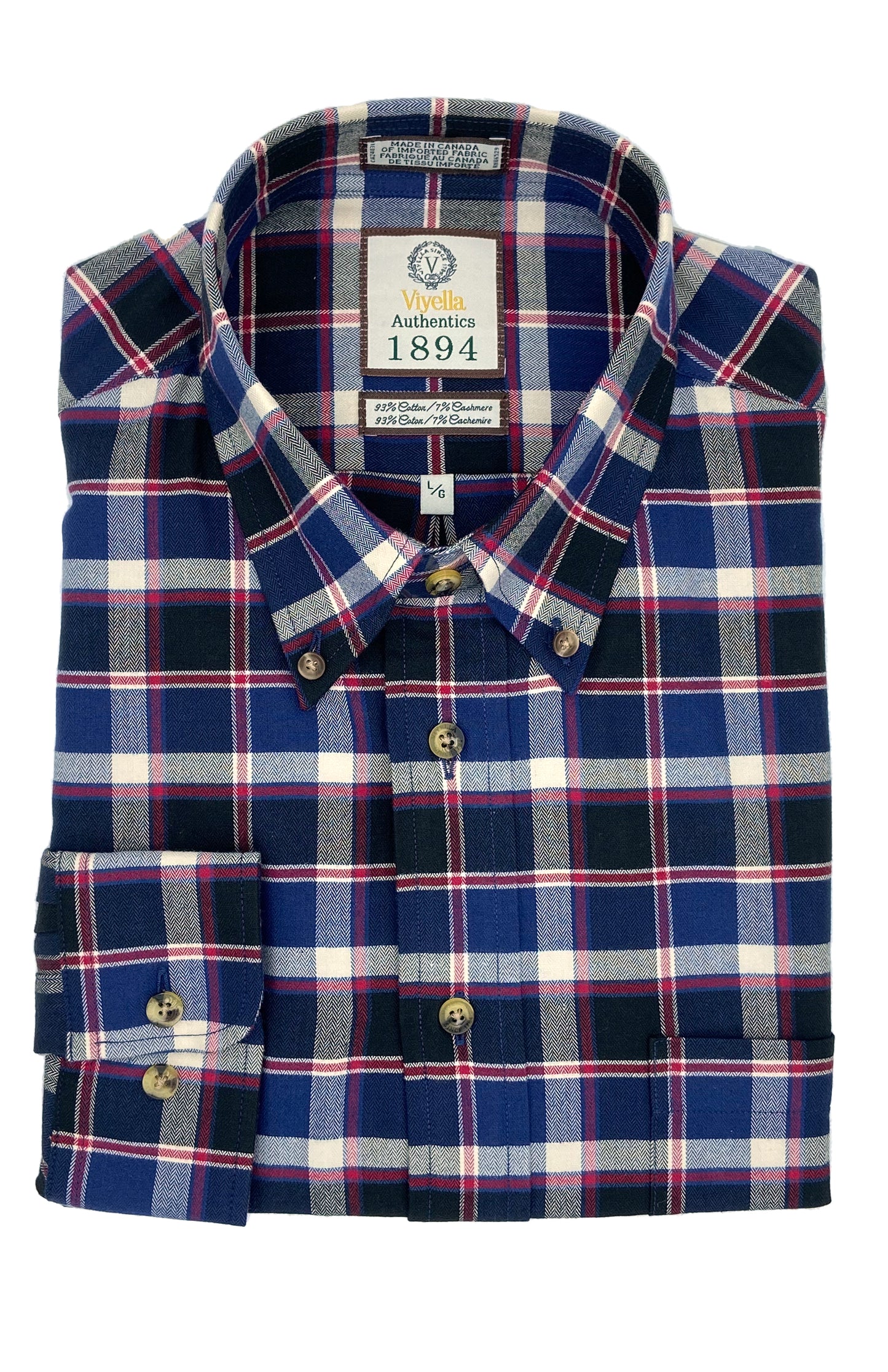 Viyella 1894 Men's Shirt Pattern - 651473