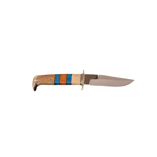 Sporting Gentry D'Holder Turquoise and Bone Hunting Knife