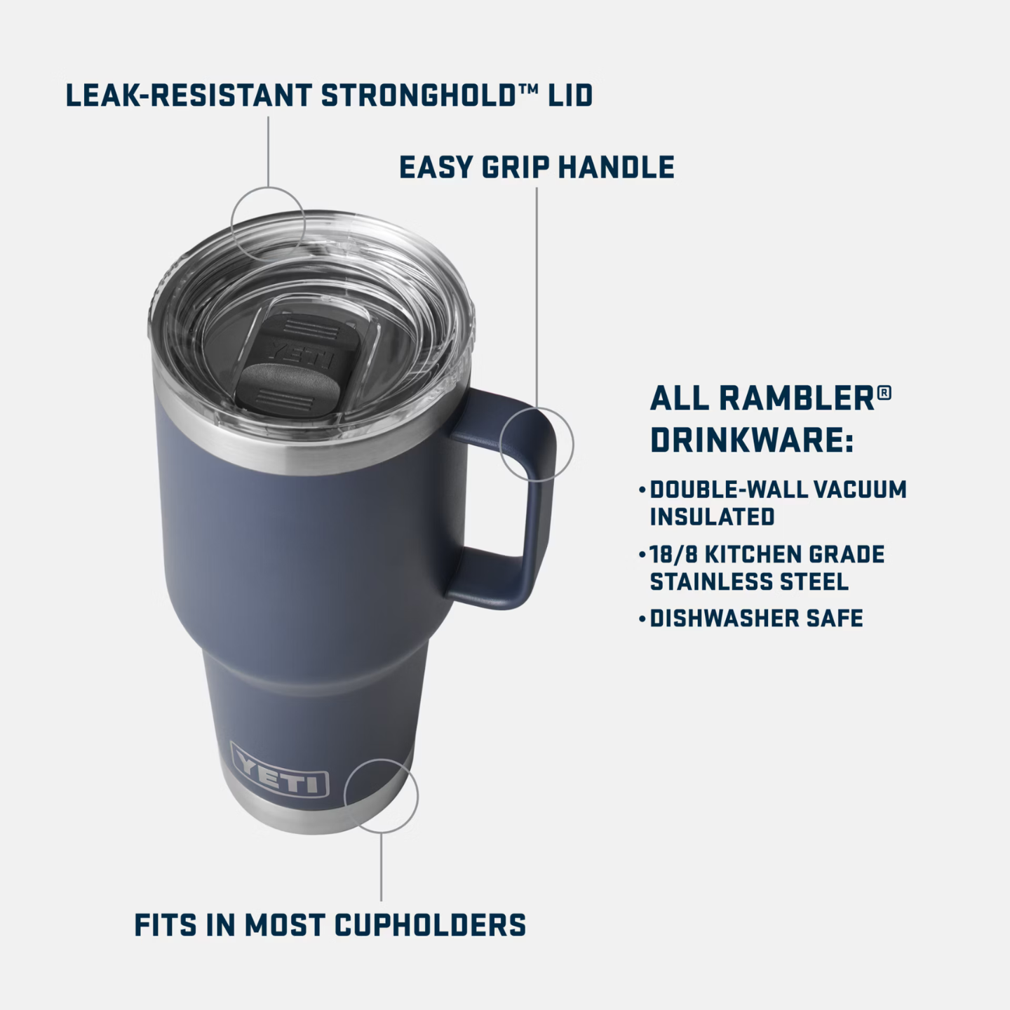 YETI Rambler® 30 oz Travel Mug