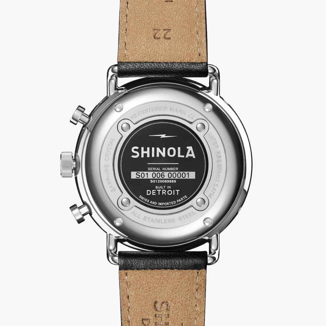 Shinola Men's Watch Canfield Sport 45mm Black