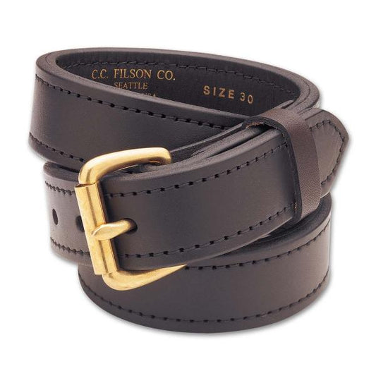 Filson 1-1/2" Double Leather Belt