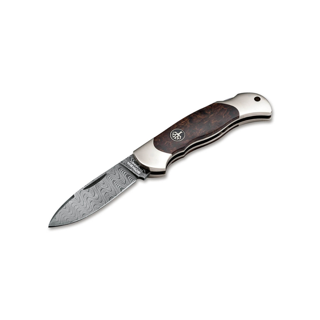 Boker Junior Scout SP Damast in Curly Birch