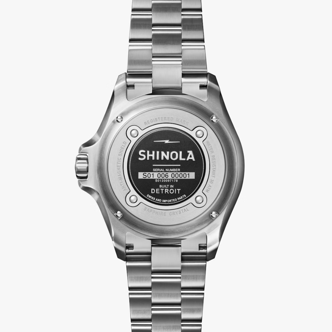 Shinola Men's Watch Lake Michigan Monster 43mm