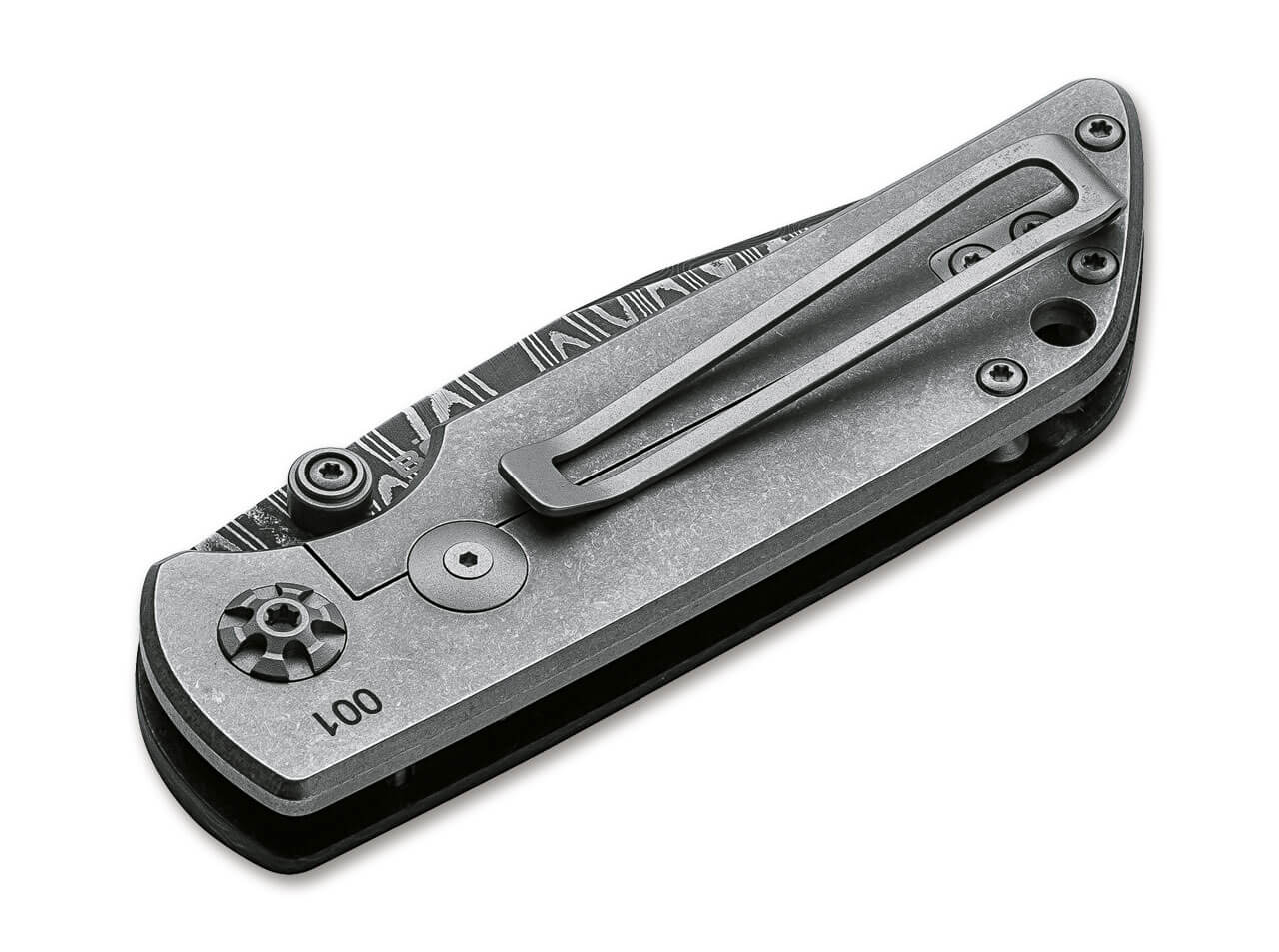 Boker M4 Sherman Damast