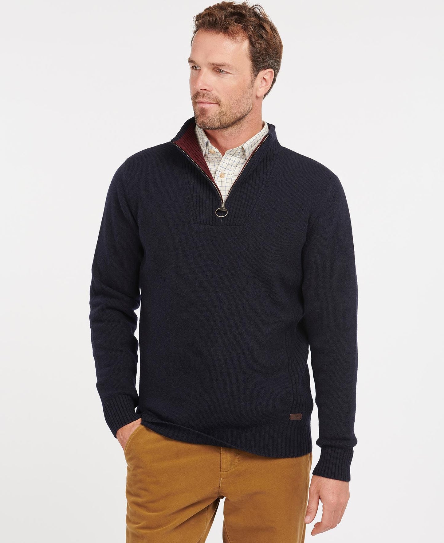 Barbour Men's Nelson Half-Zip Sweater