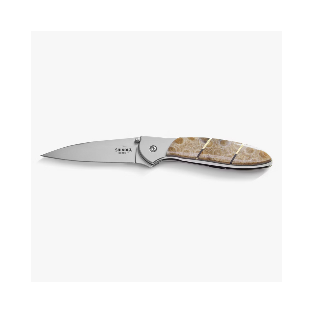 Shinola Petoskey Pocket Knife