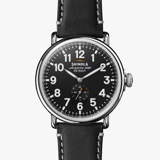 Shinola Men's Watch Runwell 47mm Black