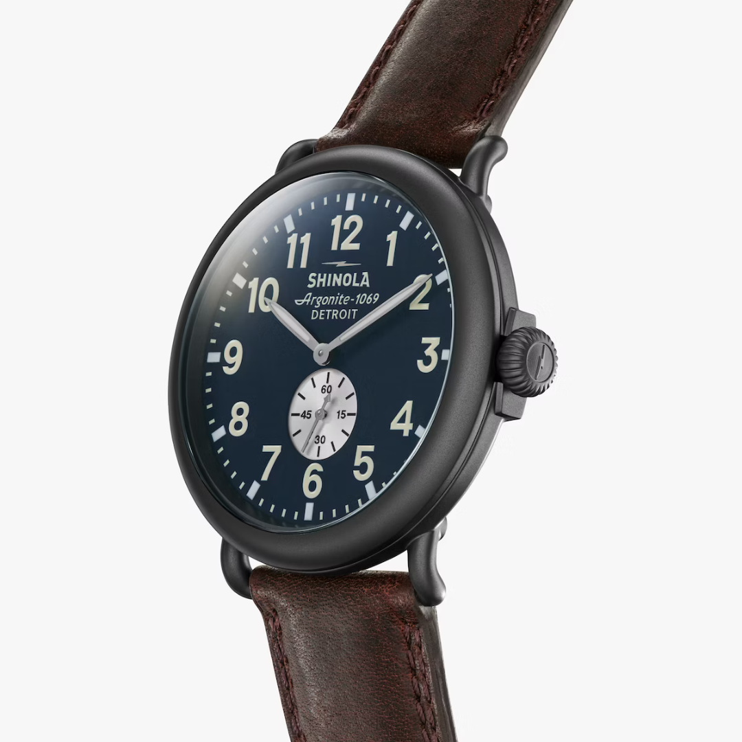 Shinola Men's Watch Runwell 47mm Midnight