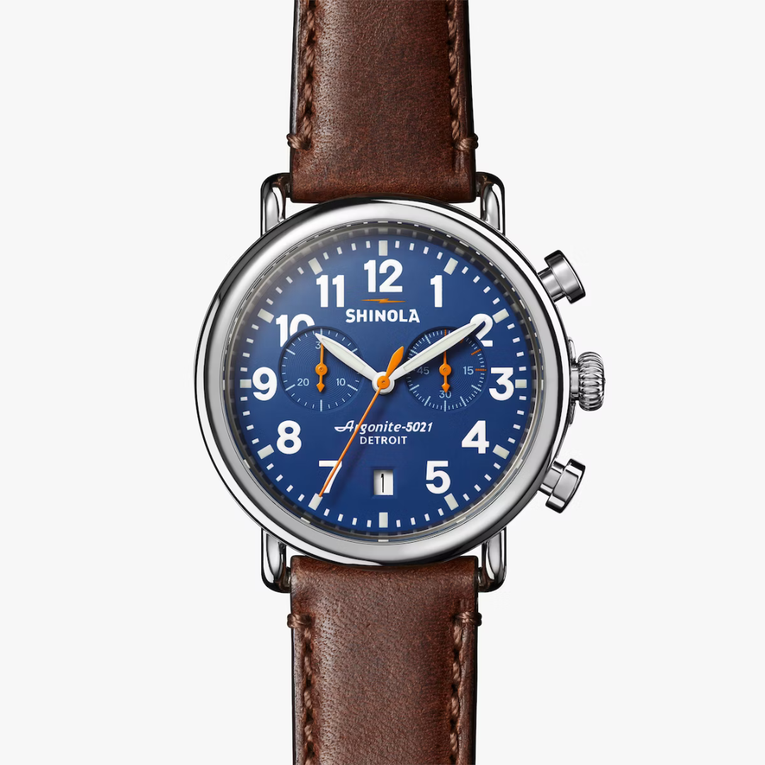 Shinola Men's Watch Runwell Chrono 41mm