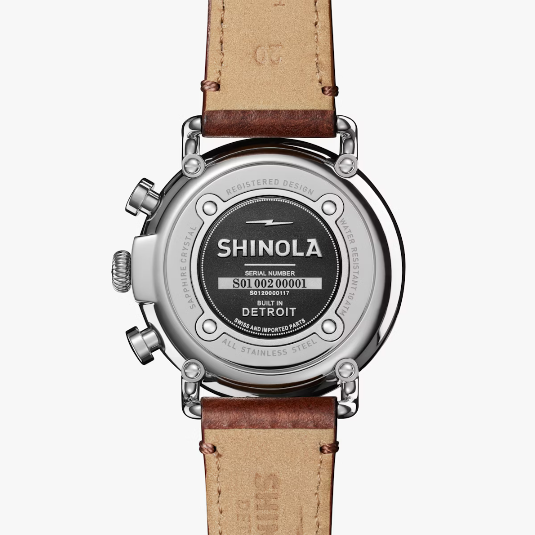 Shinola Men's Watch Runwell Chrono 41mm